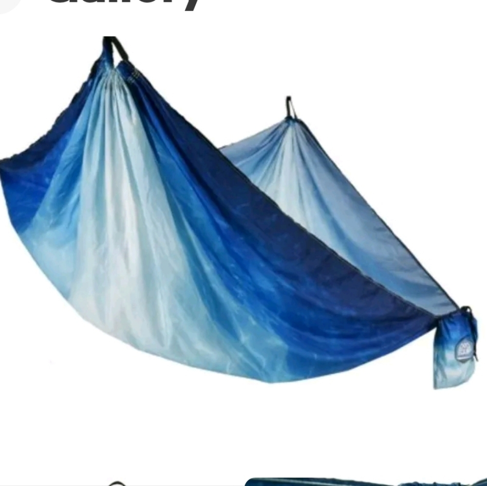 EQUIP Photo Real One Person Travel Hammock “Crystal Waters” NWT
